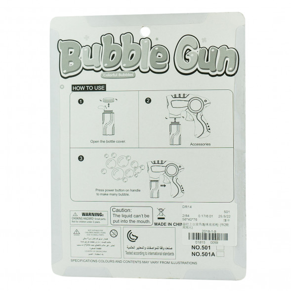 Мыльные пузыри Пистолет 501 оптом