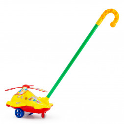 Каталка с ручкой &quot;Самолет&quot; 0322