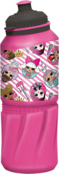 Бутылка пластиковая (спортивная 530 мл). LOL