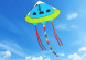 Воздушный змей нло 145x250