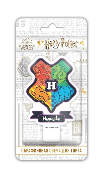 Harry Potter. Парафиновая свеча в торт, в блистере (чиби) оптом