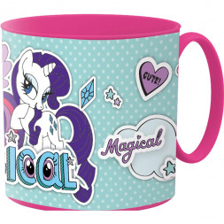 Кружка пластиковая (для СВЧ, 265 мл). My Little Pony Наклейка
