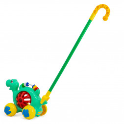 Каталка с ручкой&quot;Динозавр &quot; 0333