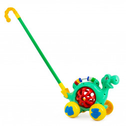 Каталка с ручкой&quot;Динозавр &quot; 0333