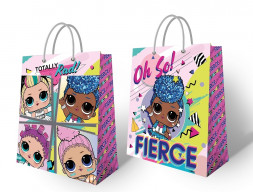 LOL. Пакет подарочный большой (Fierce), 335*406*155 мм