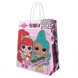 LOL. Пакет подарочный большой (so extra tour), 250*350*100 мм