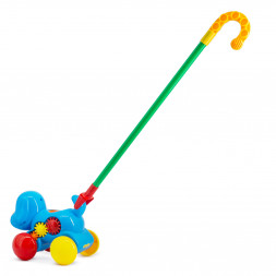 Каталка с ручкой &quot;Собака&quot; 0363