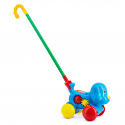 Каталка с ручкой &quot;Собака&quot; 0363