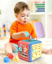 Развивающий игровой куб 