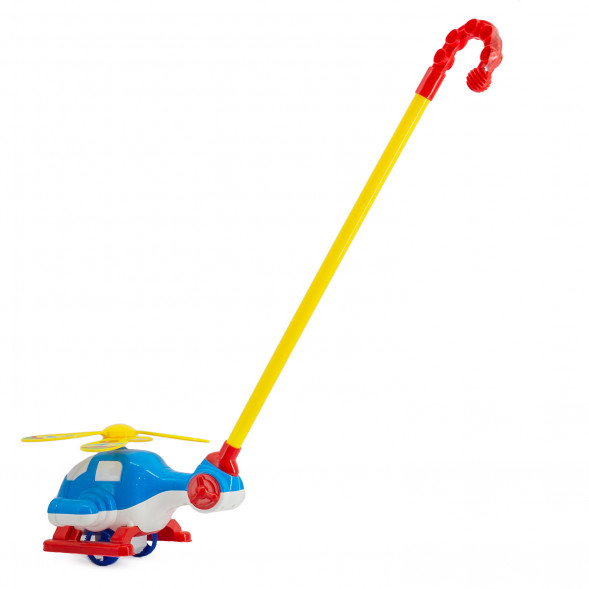 Каталка с ручкой &quot;Вертолет&quot; 0367 оптом